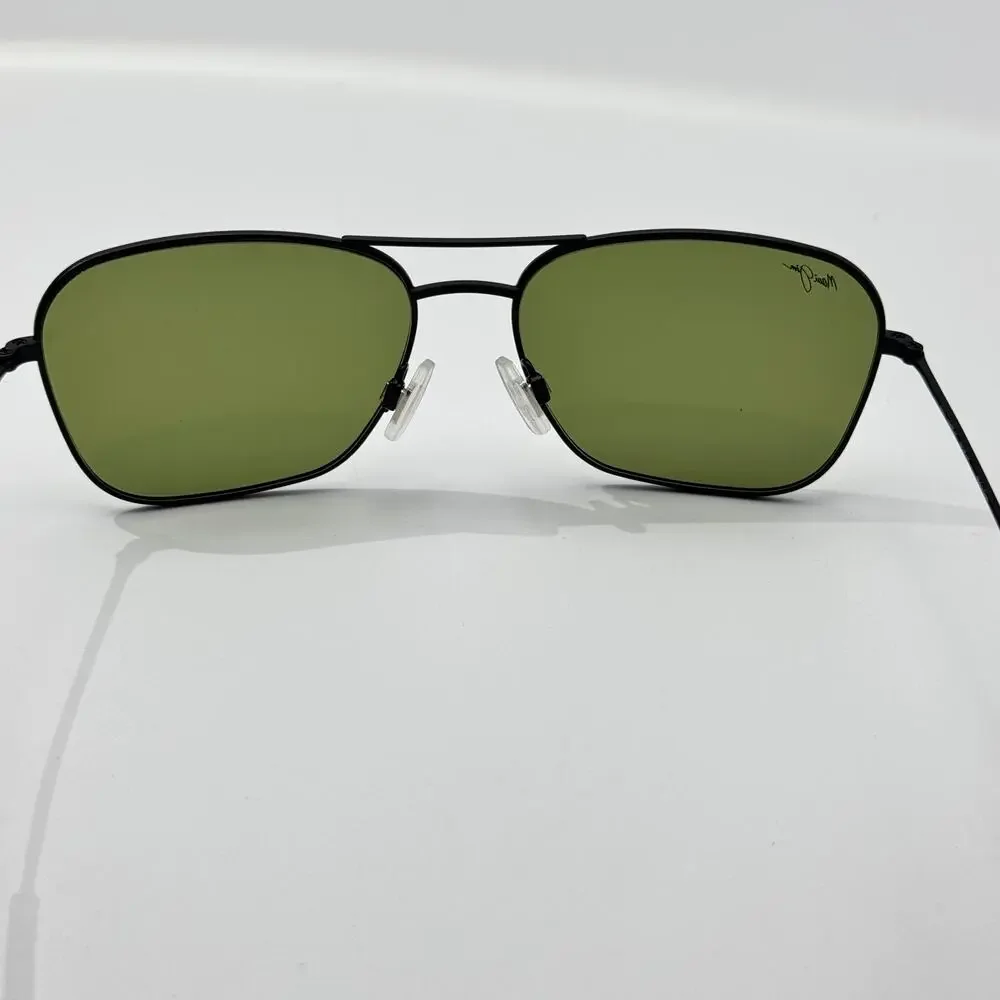 Maui Jim Sunglasses Na'auao MP-SG MJ275-02 Black Navigator Polarized 58-16-145
